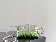 Bottega Veneta Concert Pouch Fresh Mint/Silver - 18.5x11.5x8.5cm - 3