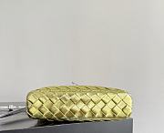 Bottega Veneta Bang Bang Vanity Case Yellow/Silver - 23x12.5x4cm - 4