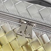 Bottega Veneta Bang Bang Vanity Case Yellow/Silver - 23x12.5x4cm - 2