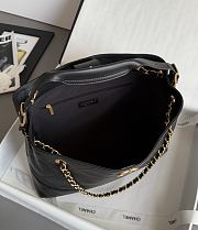 Chanel Small Tote Calfskin & Gold Tone Metal Black - 36x24x14cm - 6