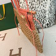 Goyardine Net Aligre Tote Orange - 30x34x7cm - 5