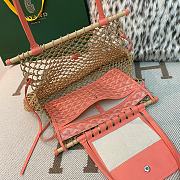 Goyardine Net Aligre Tote Orange - 30x34x7cm - 3