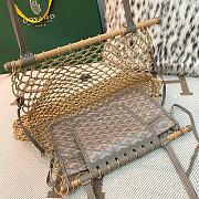 Goyardine Net Aligre Tote Gray - 30x34x7cm - 3