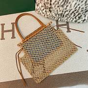 Goyardine Net Aligre Tote Brown - 30x34x7cm - 4