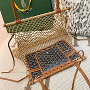 Goyardine Net Aligre Tote Brown - 30x34x7cm - 2
