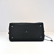 The Row Margaux 17 Inside Out Canvas Tote Bag Black - 45x32x24cm - 5