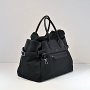 The Row Margaux 17 Inside Out Canvas Tote Bag Black - 45x32x24cm - 4