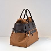 The Row Margaux 17 Inside Out Canvas Tote Bag Brown - 45x32x24cm - 6