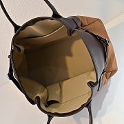 The Row Margaux 17 Inside Out Canvas Tote Bag Brown - 45x32x24cm - 5