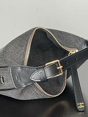 Teen Celine Lulu In Denim Dark Gray - 24x21x5cm - 6