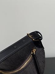 Teen Celine Lulu In Denim Dark Gray - 24x21x5cm - 2