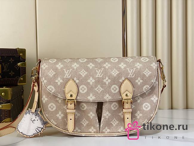 LV Travels With Grace Coddington Escape Meowgram M15134 - 30x21x7cm - 1