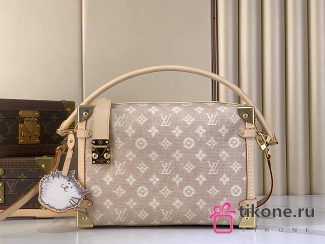 LV Travels With Grace Coddington Side Trunk GM Meowgram M15154 - 30x20x10cm - 1