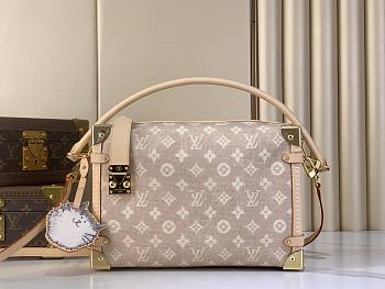 LV Travels With Grace Coddington Side Trunk GM Meowgram M15154 - 30x20x10cm