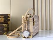LV Travels With Grace Coddington Side Trunk GM Meowgram M15154 - 30x20x10cm - 6