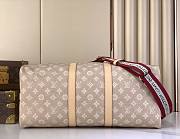 LV Travels With Grace Coddington Keepall Bandouliere 45 Meowgram M25787 - 45x27x20cm - 3