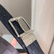 LV Damier Print 40mm Reversible M9150Q  - 2