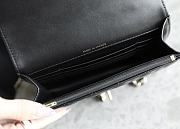 Chanel Backpack Shiny Lambskin & Gold Tone Metal Black - 23x18x6cm - 3