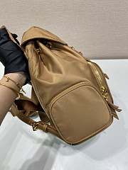 Prada Small Re Nylon Backpack 1BZ081 Brown - 29x24.5x12cm - 5