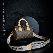 LV Speedy Bandoulière 20 Monogram Canvas Black M46234 - 20.5x13.5x12cm - 3