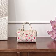 LV Nano Speedy Monogram Empreinte Leather Sunrise Aquarelle M83452 - 16x10x7.5cm - 1