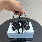Prada Patent Slingback Pumps 1I901M 75mm Black - 5