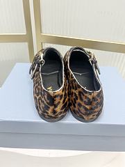Prada Printed Leather Ballerinas Honey 1F794N - 6