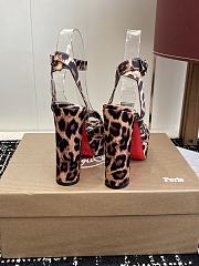 Christian Louboutin Supramariza 130mm Leopard-Print Satin - 5
