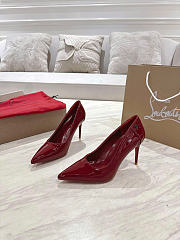 Christian Louboutin Sporty Kate 85 mm Pumps Patent Red - 4