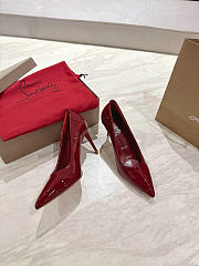 Christian Louboutin Sporty Kate 85 mm Pumps Patent Red - 2