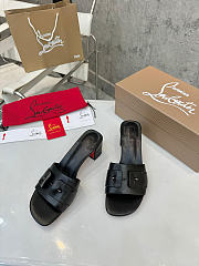 Christian Louboutin Chambelimule 55mm Black  - 4