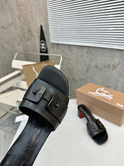 Christian Louboutin Chambelimule 55mm Black  - 5