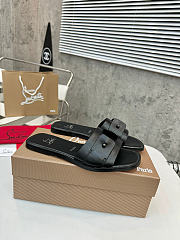 Christian Louboutin Chambelimule Mules Calf leather Black - 2