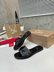 Christian Louboutin Chambelimule Mules Calf leather Black - 6