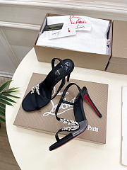 Rosalie Red Carpet 100mm Pumps Crepe Satin Black - 2