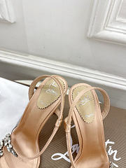 Rosalie Red Carpet 100mm Pumps Crepe Satin Beige - 4