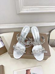 Christian Louboutin Just Jewel 85mm Sandals TPU  And Laminated Calf Leather Crystal - 3