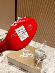 Christian Louboutin Rosalie Jewel100mm Sandals TPU And Laminated Calf Leather Crystal  - 5