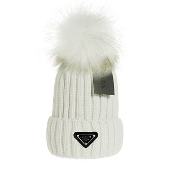 Gift Prada Beanie White