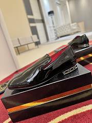 Men Christian Louboutin Dandy Atlas Loafers Patent Leather Black - 4