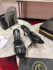 Christian Louboutin Apostropha 80mm Pvc And Leather Mules Black - 3