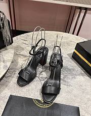 Christian Louboutin Miss Jane Sandal 85mm Sandals Leather Black - 2