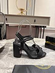 Christian Louboutin Miss Jane Sandal 85mm Sandals Leather Black - 3