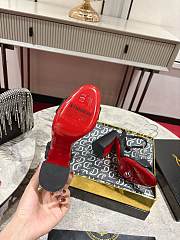 Christian Louboutin Miss Jane Sandal 85mm Sandals Leather Black - 5