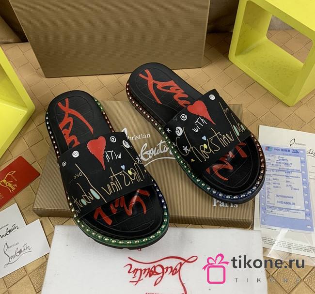 Men Christian Louboutin Slippers 04 - 1