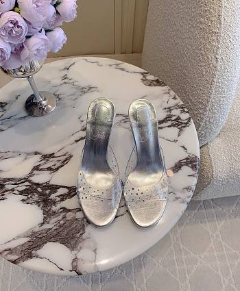 Christian Louboutin Degramule Strass 85mm Mules Crystal