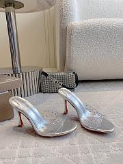 Christian Louboutin Degramule Strass 85mm Mules Crystal - 2