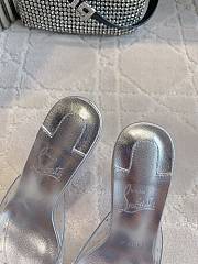 Christian Louboutin Degramule Strass 85mm Mules Crystal - 6