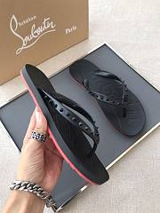 Super Loubi Flip Thongs Rubber Black - 6