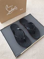 Super Loubi Flip Thongs Rubber Black - 4